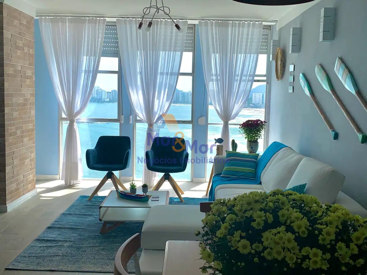 Apartamento Frente ao Mar nas Pitangueiras, Guarujá - SP