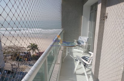 Apartamento Frente ao Mar-2-dormitorios-Pitangueiras