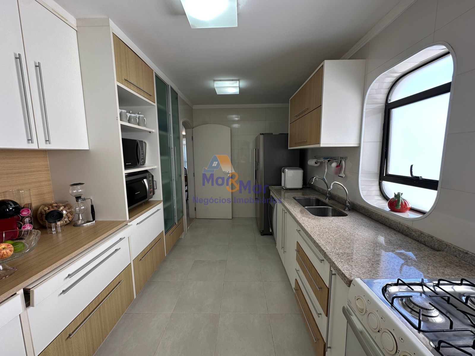 Apartamento Frente ao Mar, Praia Astúrias, Guarujá - SP