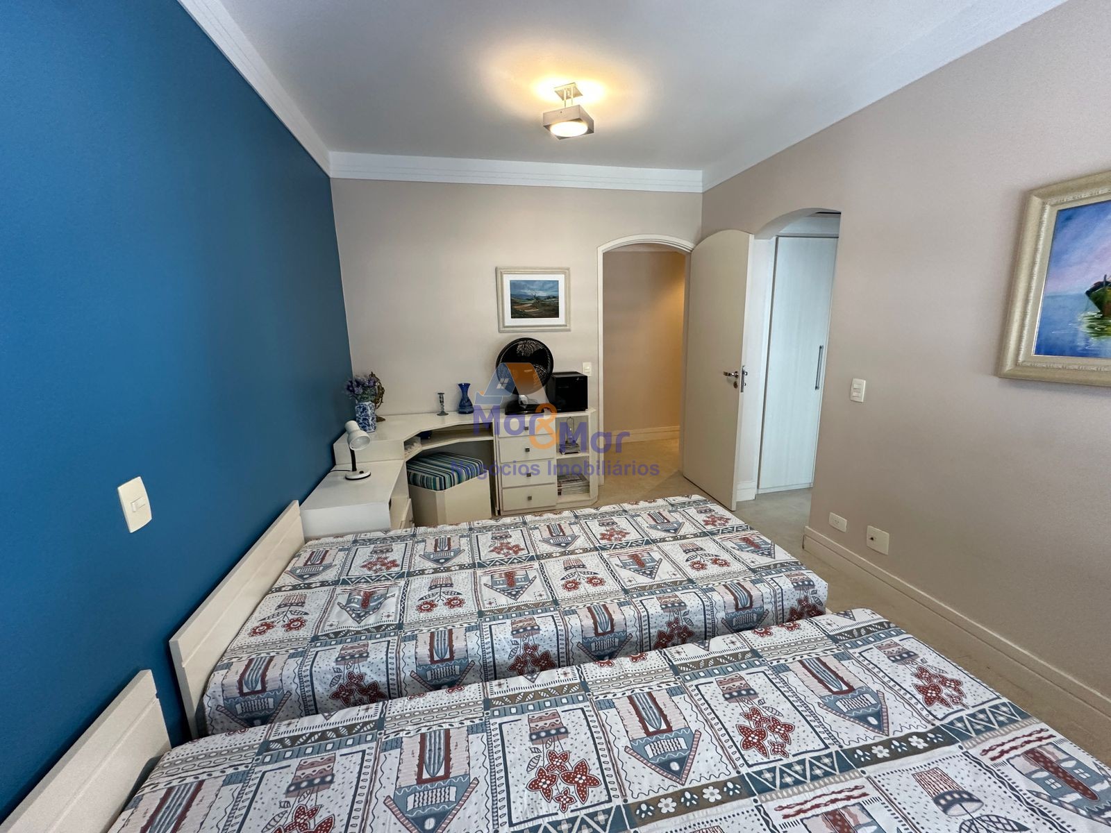 Apartamento Frente ao Mar, Praia Astúrias, Guarujá - SP