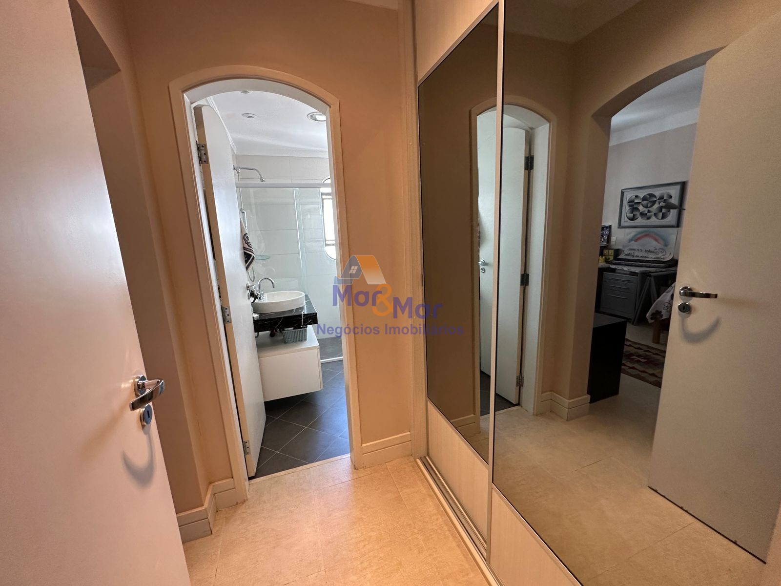 Apartamento Frente ao Mar, Praia Astúrias, Guarujá - SP
