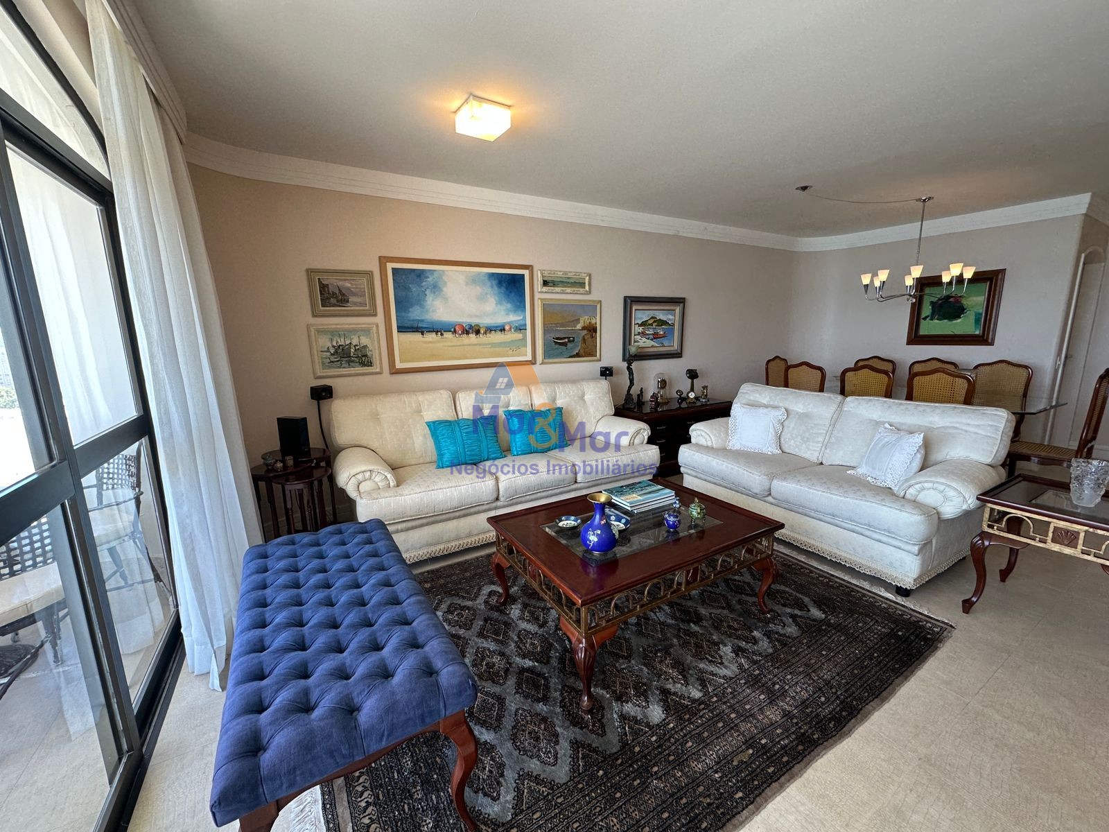 Apartamento Frente ao Mar, Praia Astúrias, Guarujá - SP
