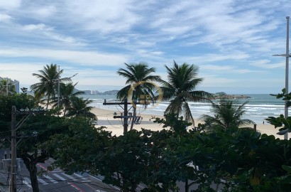 Apartamento Frente ao Mar nas Pitangueiras, Guarujá - SP